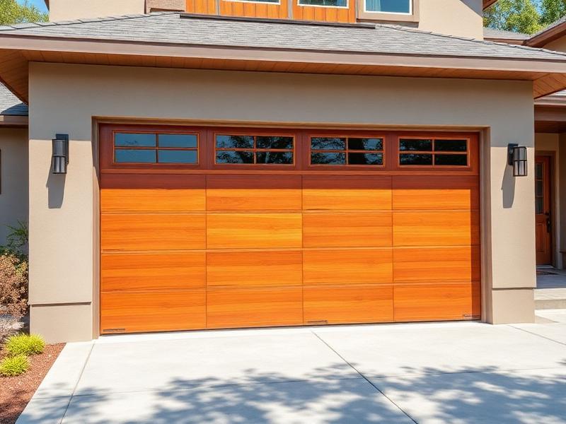 Professional wood garage door installation in Washingtonville Ohio